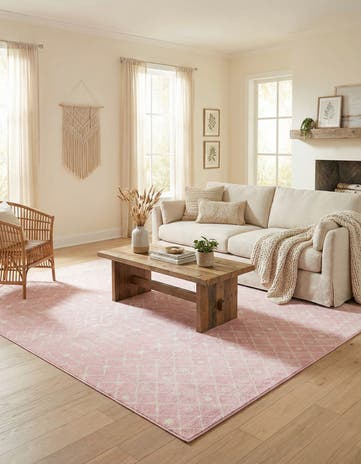 10' 8 x 14' Moroccan Trellis Rug