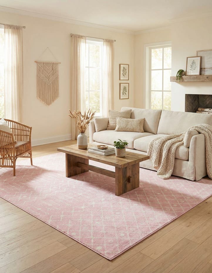 10' 8 x 14' Moroccan Trellis Rug