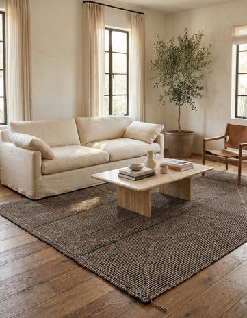 7' 8 x 9' 7 Hand Knotted Darya Wool Rug