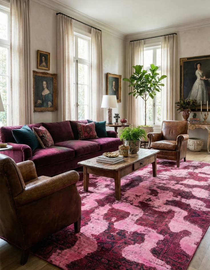 Detail image of 8' 3 x 12' 2  Hand Knotted Ultra Vintage Persian Wool Rug