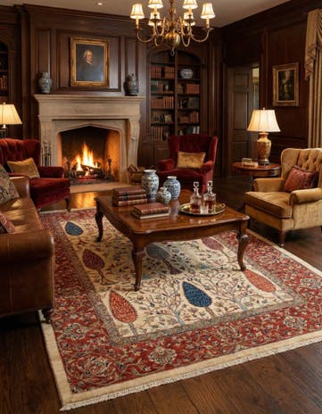 5' 1 x 7' 6 Ariana Ziegler Wool Rug