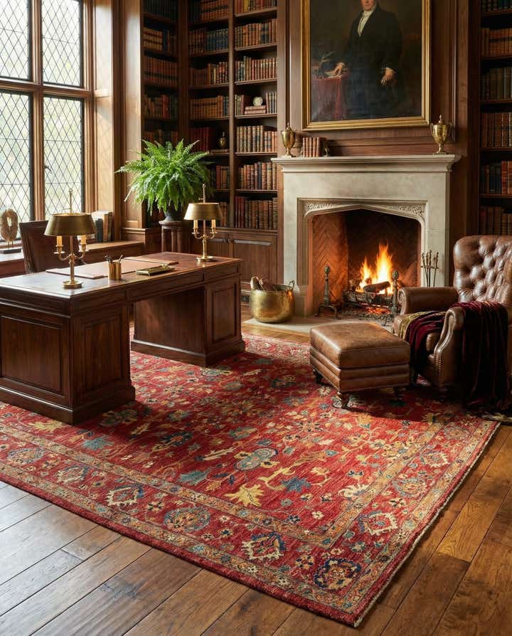 7' 3 x 9' 3 Sara Wool Rug