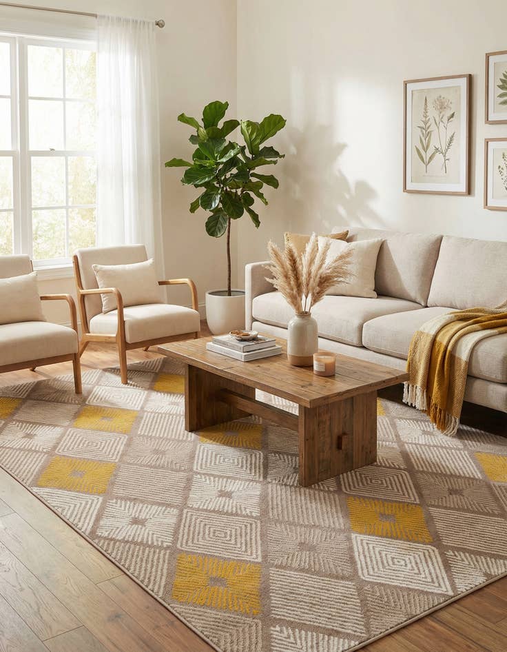 Detail image of 5' 3 x 8' Laguna Rug