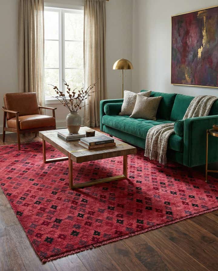 5' x 6' 10 Hand Knotted Darya Wool Rug