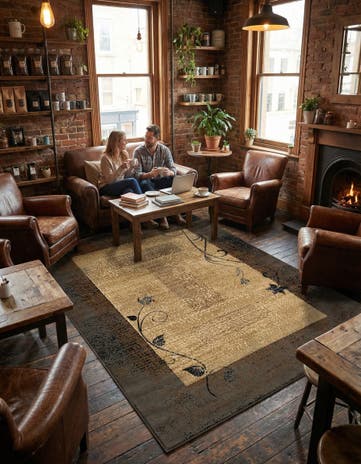 9' x 12' Cafe Rug