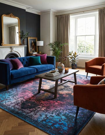 10' 6 x 13' Washable Renaissance Rug