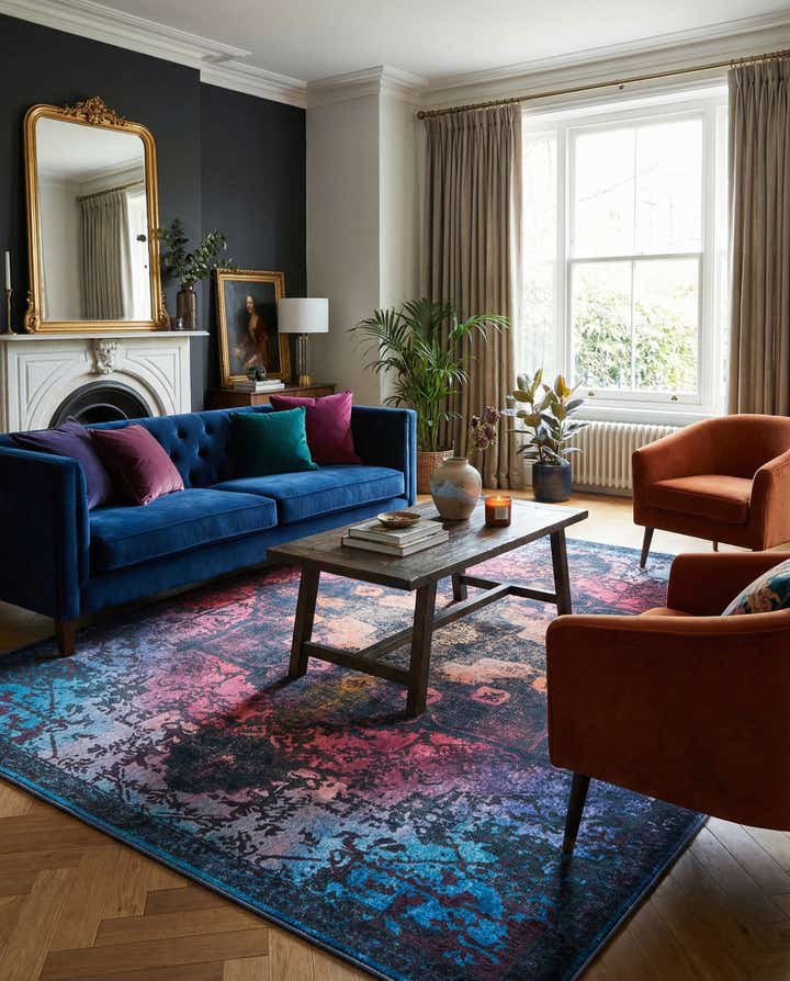 10' 6 x 13' Washable Francesca Rug