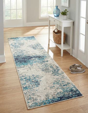 2' x 8' Washable Vivid Runner Rug