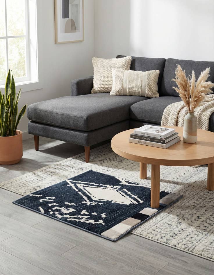 Detail image of Jill Zarin 1' 8 x 1' 8 Uptown Carnegie Hill Sample Rug