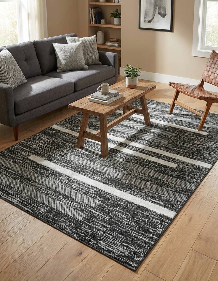 Detail image of  6' 5 x 9' Abbey Rug