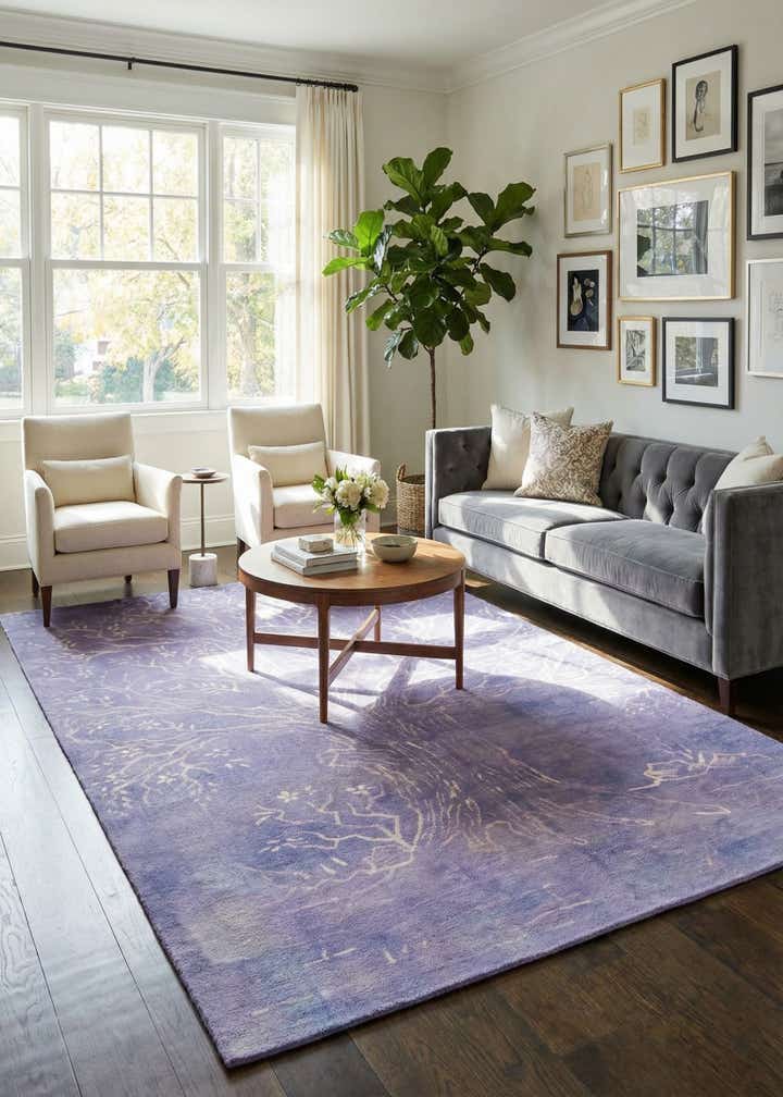 5' 6 x 9' 4 Hand Knotted Ultra Vintage Persian Wool Rug
