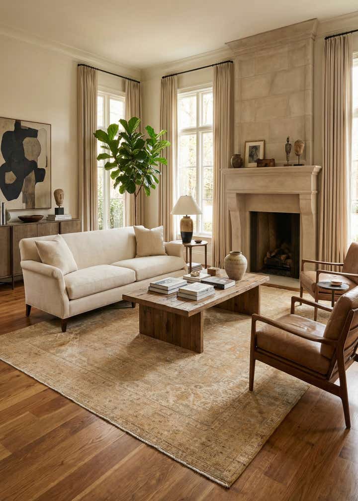 10' x 12' 2 Hand Knotted Ultra Vintage Persian Wool Rug