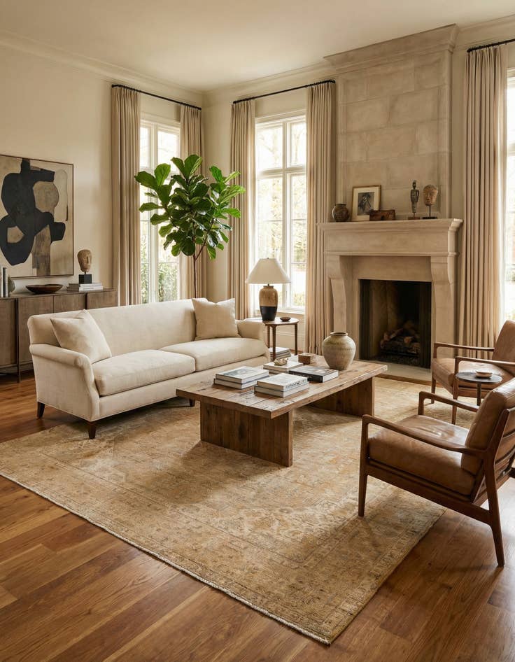 Detail image of 10' x 12' 2 Hand Knotted Ultra Vintage Persian Wool Rug