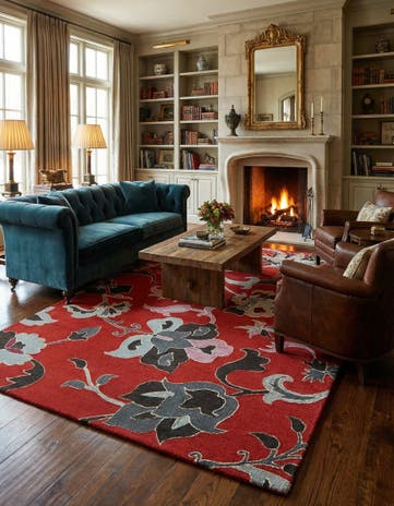6' x 9' Agra Rug