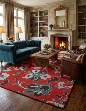 6' x 9' Agra Rug