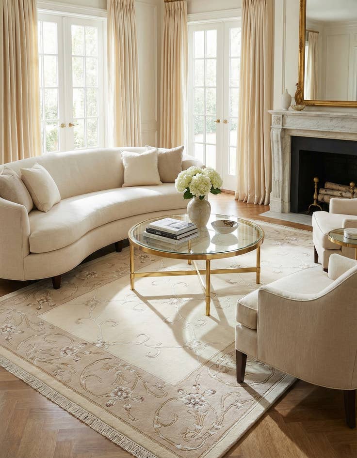 Detail image of 4' 1 x 6' 3 Darya Rug