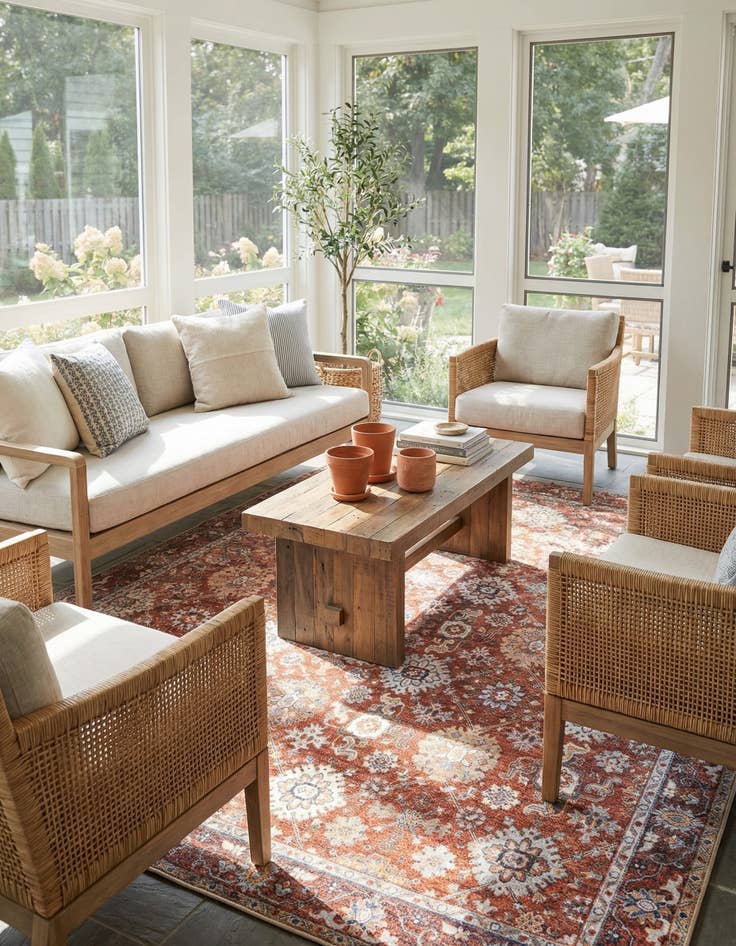 Detail image of 7' 10 x 10' Timeless Rug