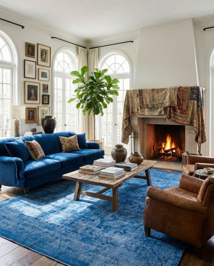 9' 9 x 12' 9 Hand Knotted Ultra Vintage Persian Wool Rug