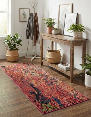 2' x 4' Washable Haerfest Runner Rug