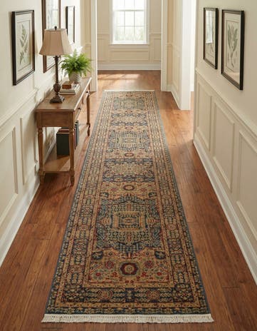 Blue Amina Runner Rug