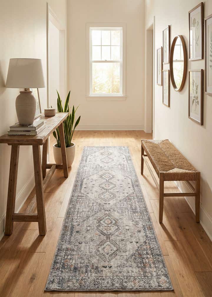 2' x 8' Washable Yara Runner Rug