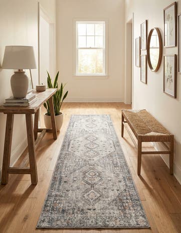 2' x 8' Washable Yara Runner Rug