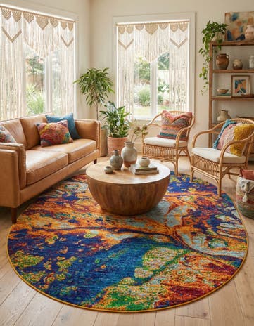 7' 10 x 10' Calypso Oval Rug