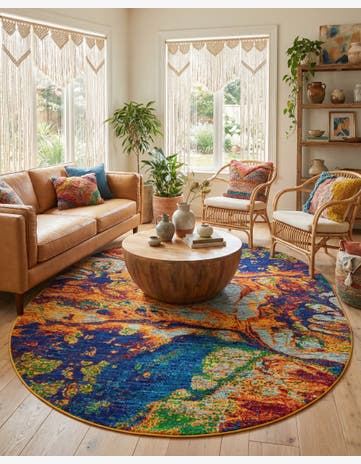 7' 10 x 10' Calypso Oval Rug