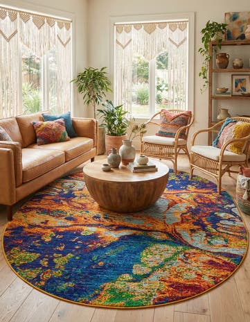 7' 10 x 10' Calypso Oval Rug