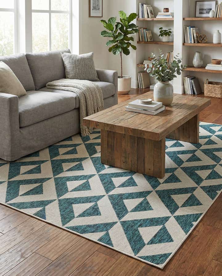 4' x 6' Easy-Clean Jill Zarin Napa Indoor / Outdoor Rug