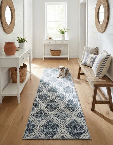 2' x 6' Kamala Washable Runner Rug