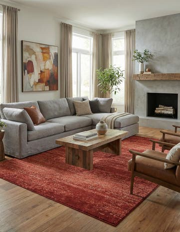 Terracotta Angelica Rug