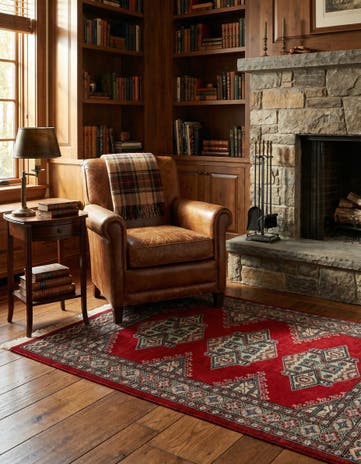 3' x 5' 5 Hand Knotted Bokhara Oriental Wool Rug