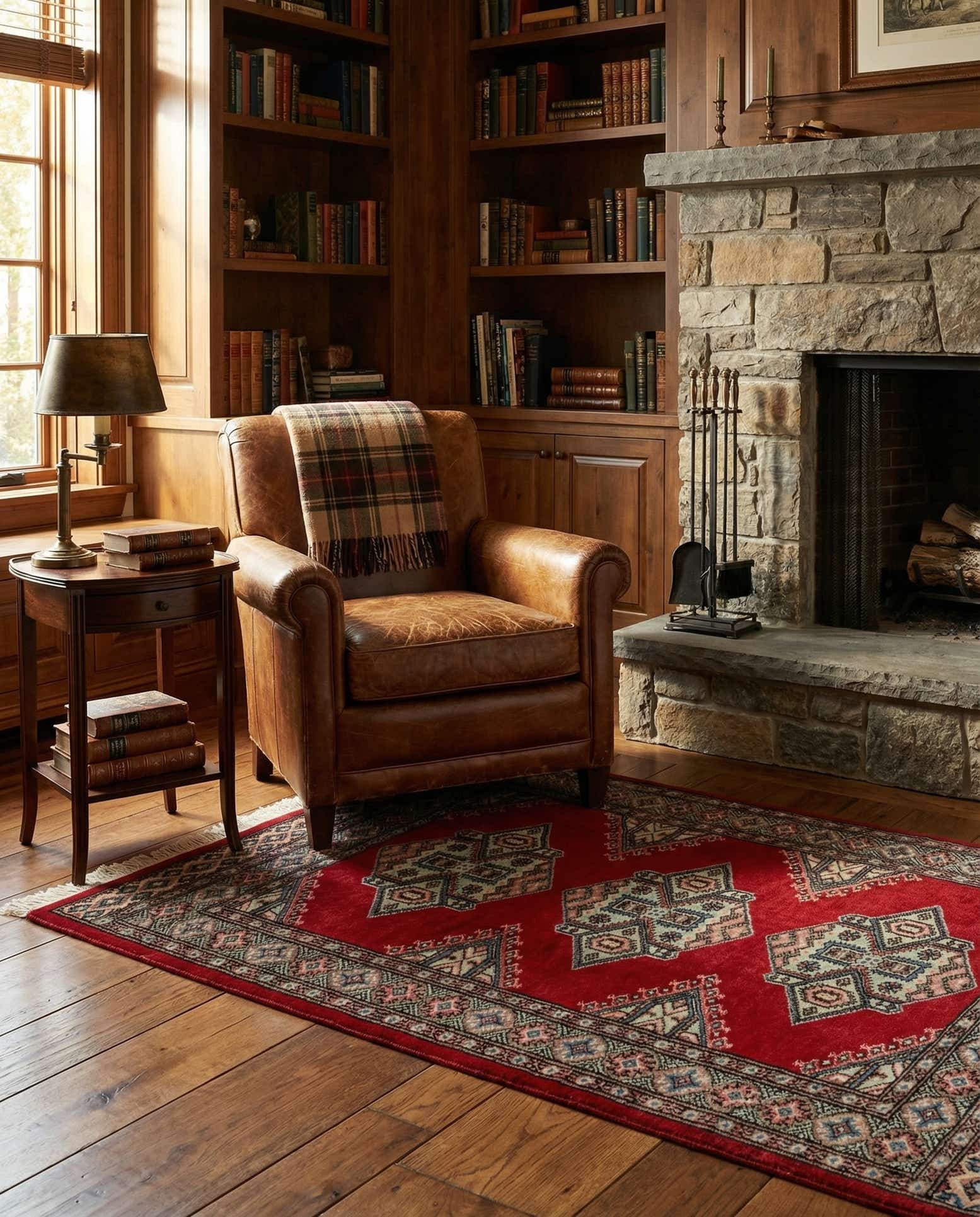 3' x 5' 5 Hand Knotted Bokhara Oriental Wool Rug