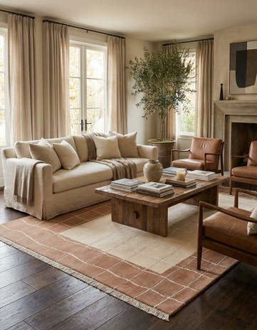 5' 5 x 7' 10 Hand Knotted Darya Rug