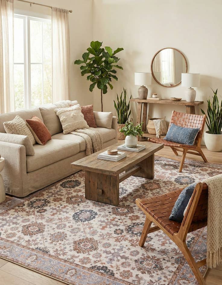 Detail image of 7' 10 x 10' Timeless Rug