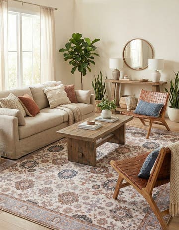 7' 10 x 10' Washable Timeless Rug