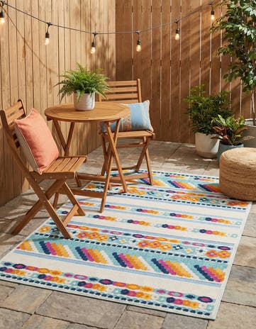 4' x 6' Easy-Clean Aruba Indoor / Outdoor Rug