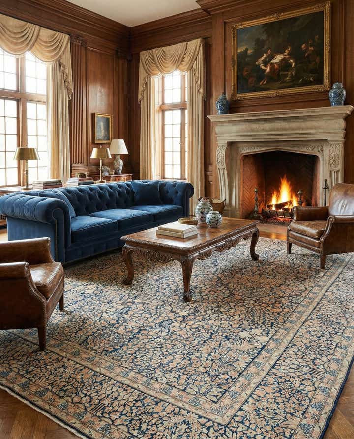 9' 9 x 13' 4 Vintage Royal Rug