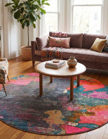 8' x 8' Delilah Round Rug