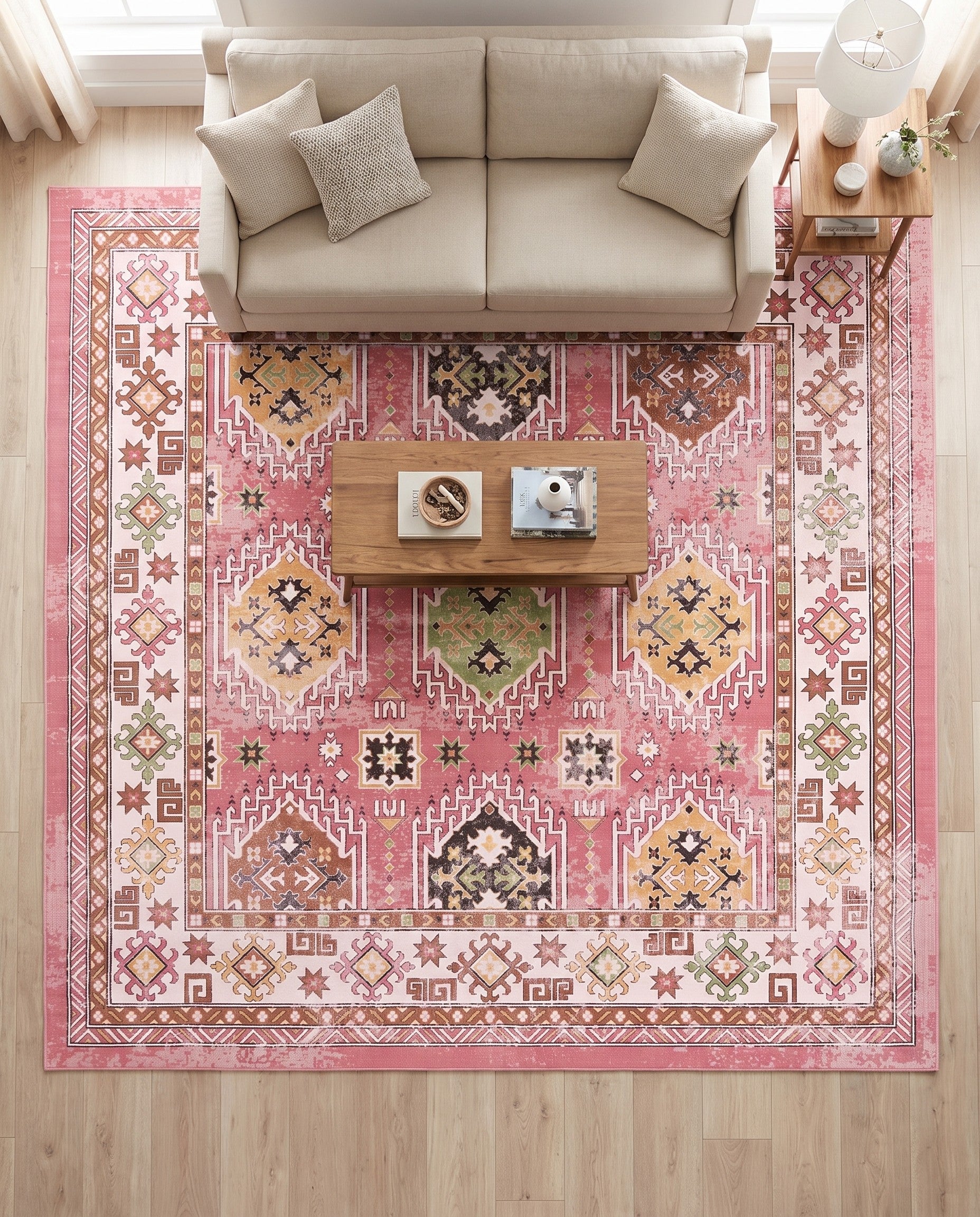 Rose Aarhus Square Rug