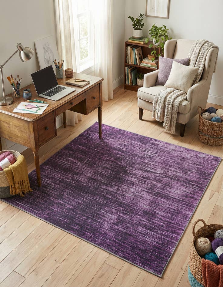 Detail image of 5' x 5' Asha Square Rug