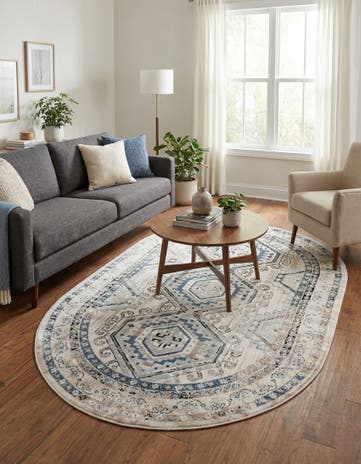 5' 3 x 8' Charlotte Oval Rug