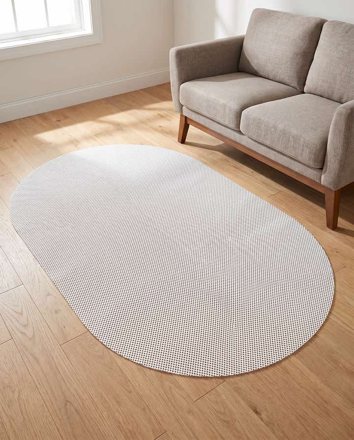 4' x 6' Oval Non-Slip Rug Pad