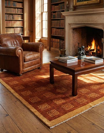 4' 7 x 6' 6 Juma Wool Rug