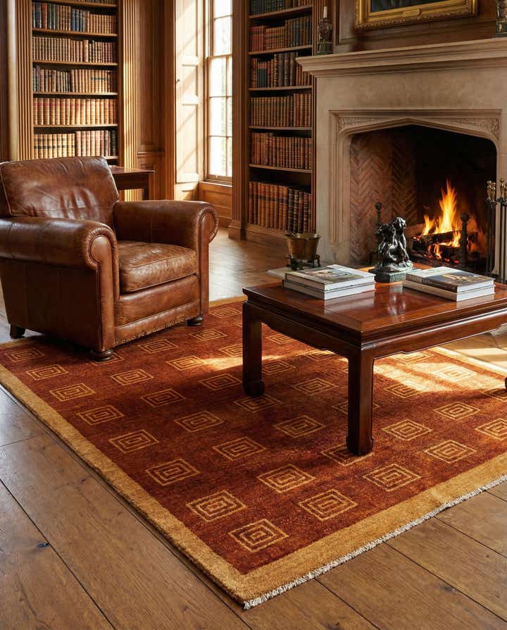 4' 7 x 6' 6 Juma Wool Rug