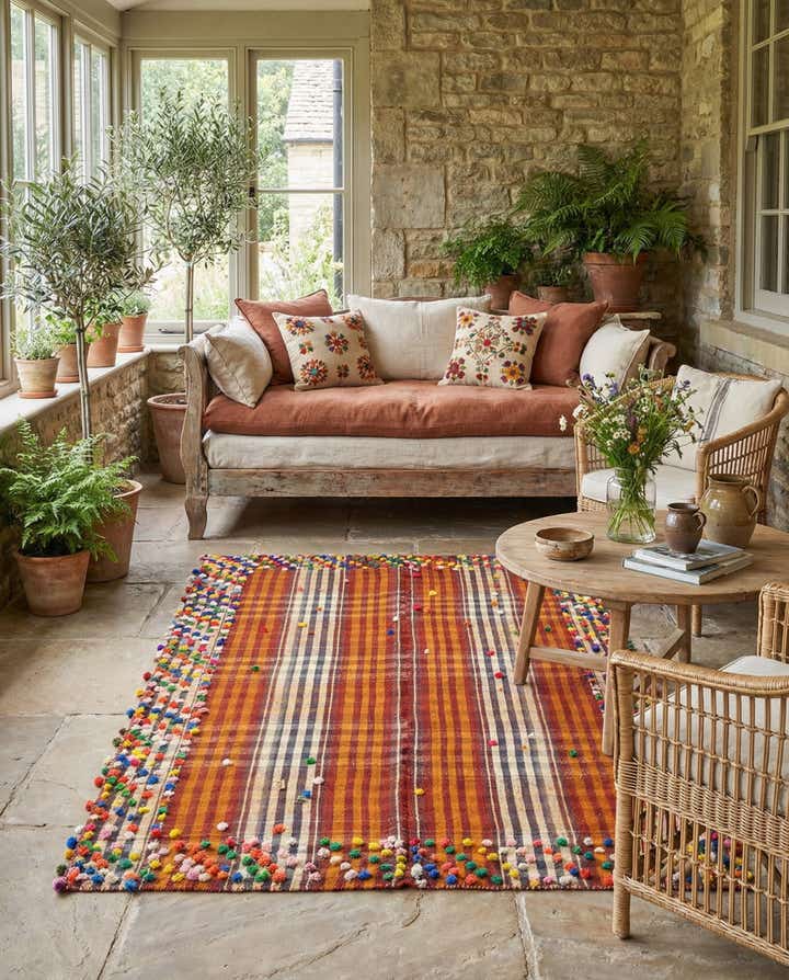 4' 11 x 7' 8 Jajim Rug