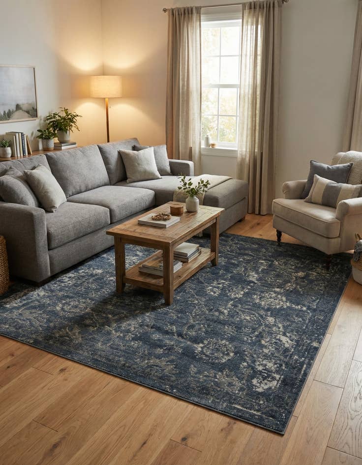 Detail image of 7' 10 x 7' 10 Oregon Square Rug