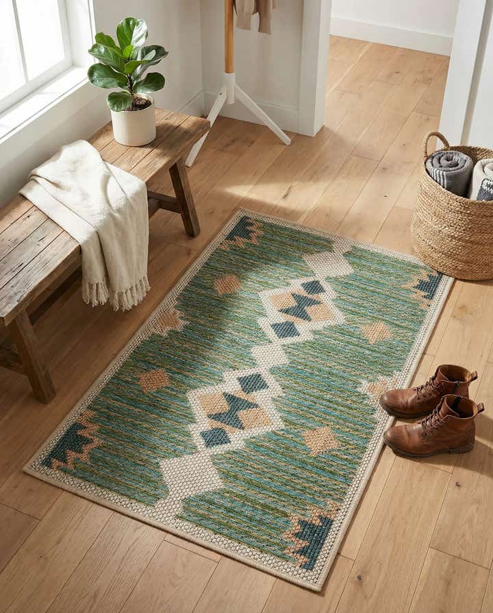 2' x 3' Easy-Clean Baja Indoor / Outdoor Rug
