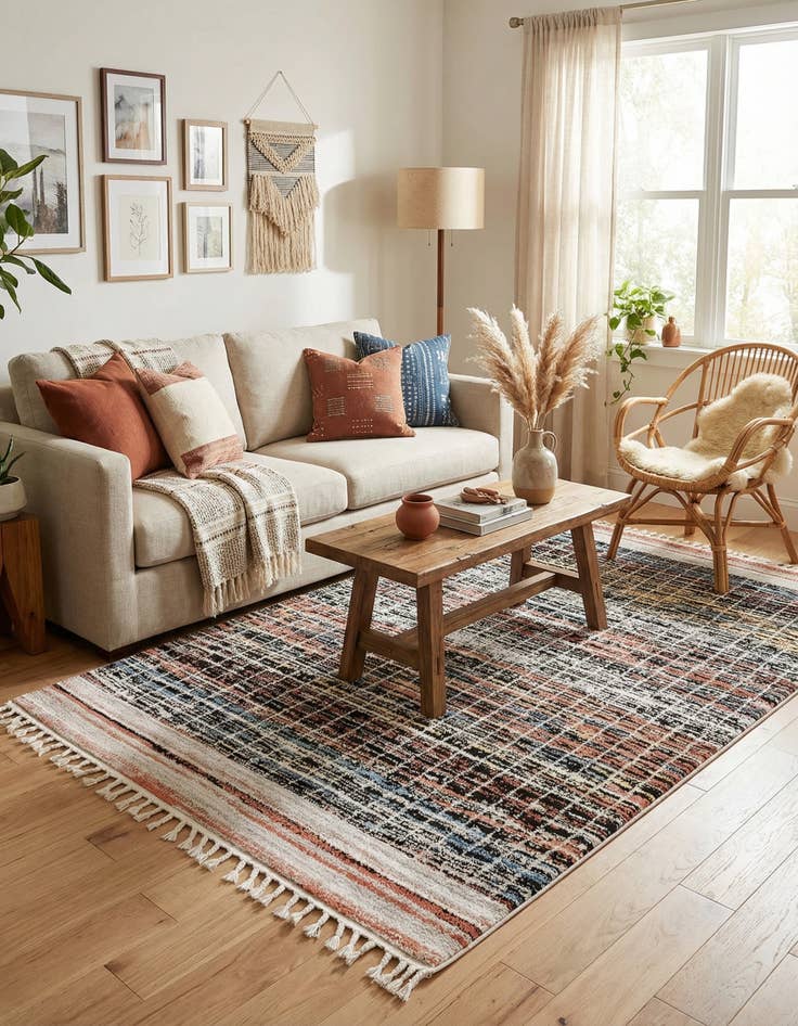 Detail image of 5' 3 x 8' Aramis Rug